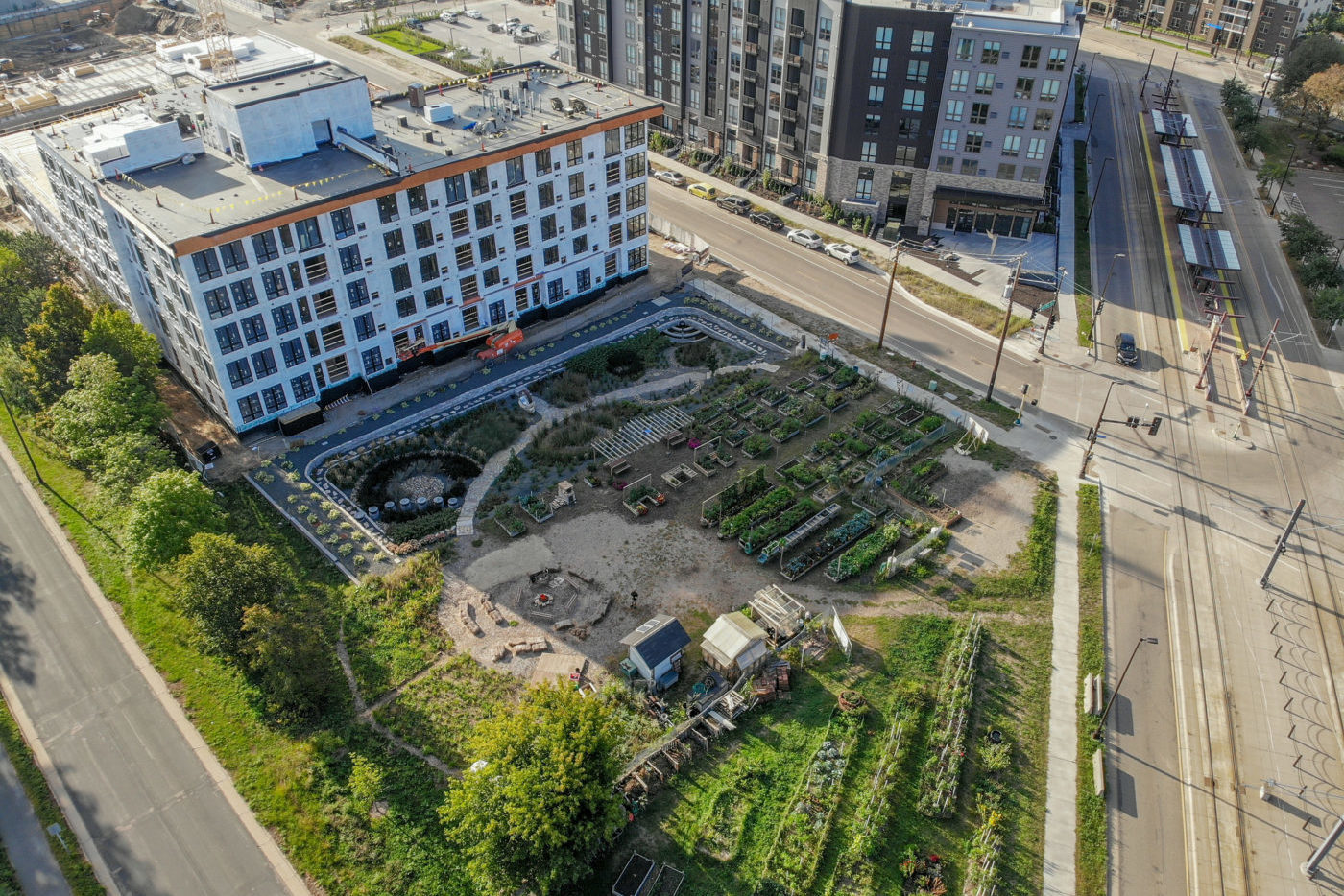 Towerside Park, Stormwater System & Green 4th